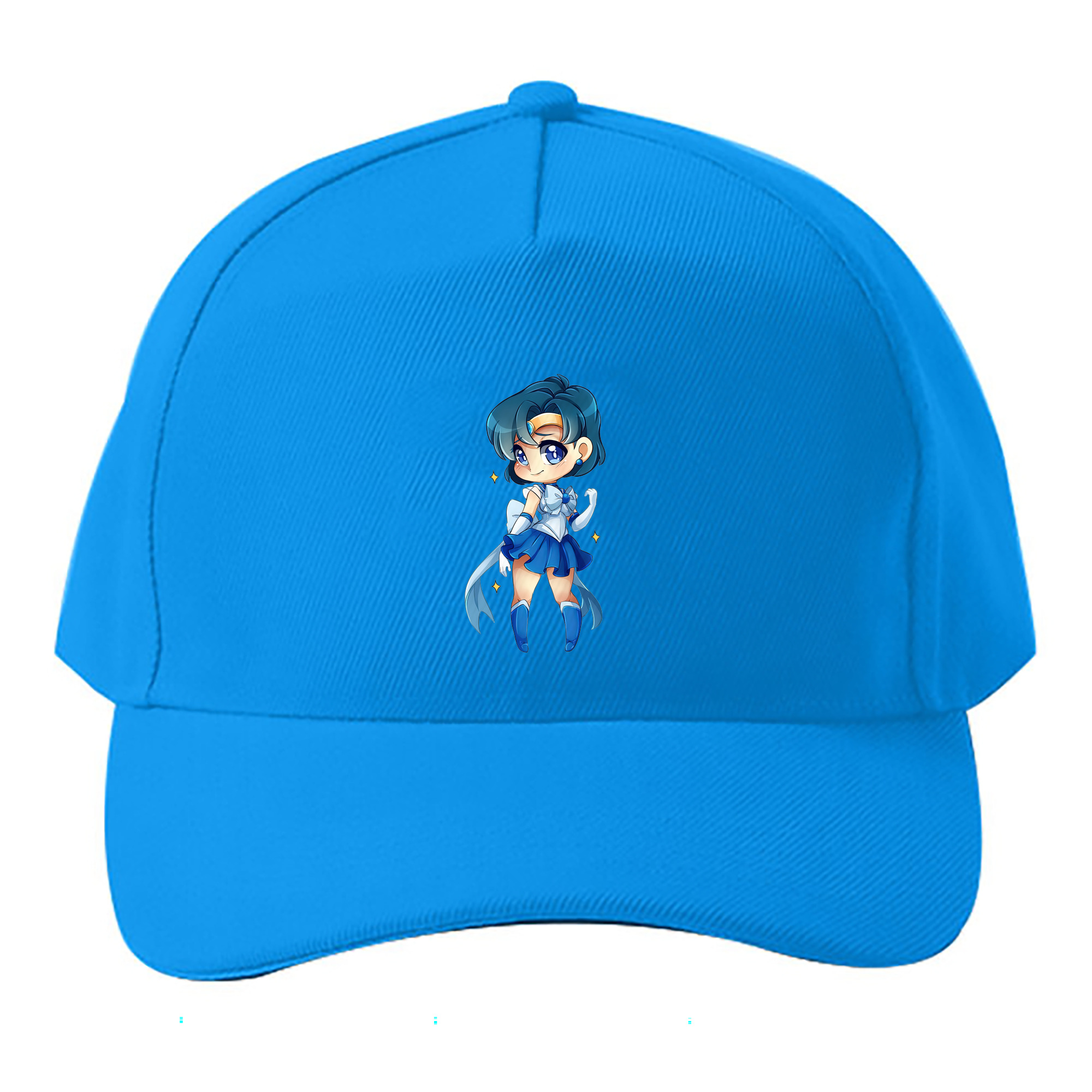 （画像用） 美少女戦士セーラームーン 水野 亜美 みずの あみ Sailor Moon Mizuno Ami ベースボールキャップ 綿100％ 男女兼用 帽子 スポーツ